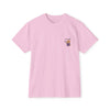 Lacrosse Player Dog Adult Pocket T-Shirt (Unisex)