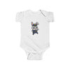 Police Officer Bunny Shortsleeve Infant Bodysuit