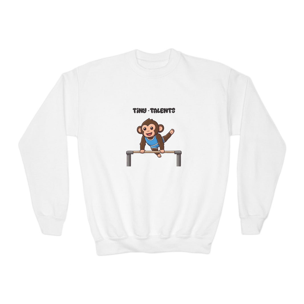 Gymnast Chimpanzee Youth Sweatshirt