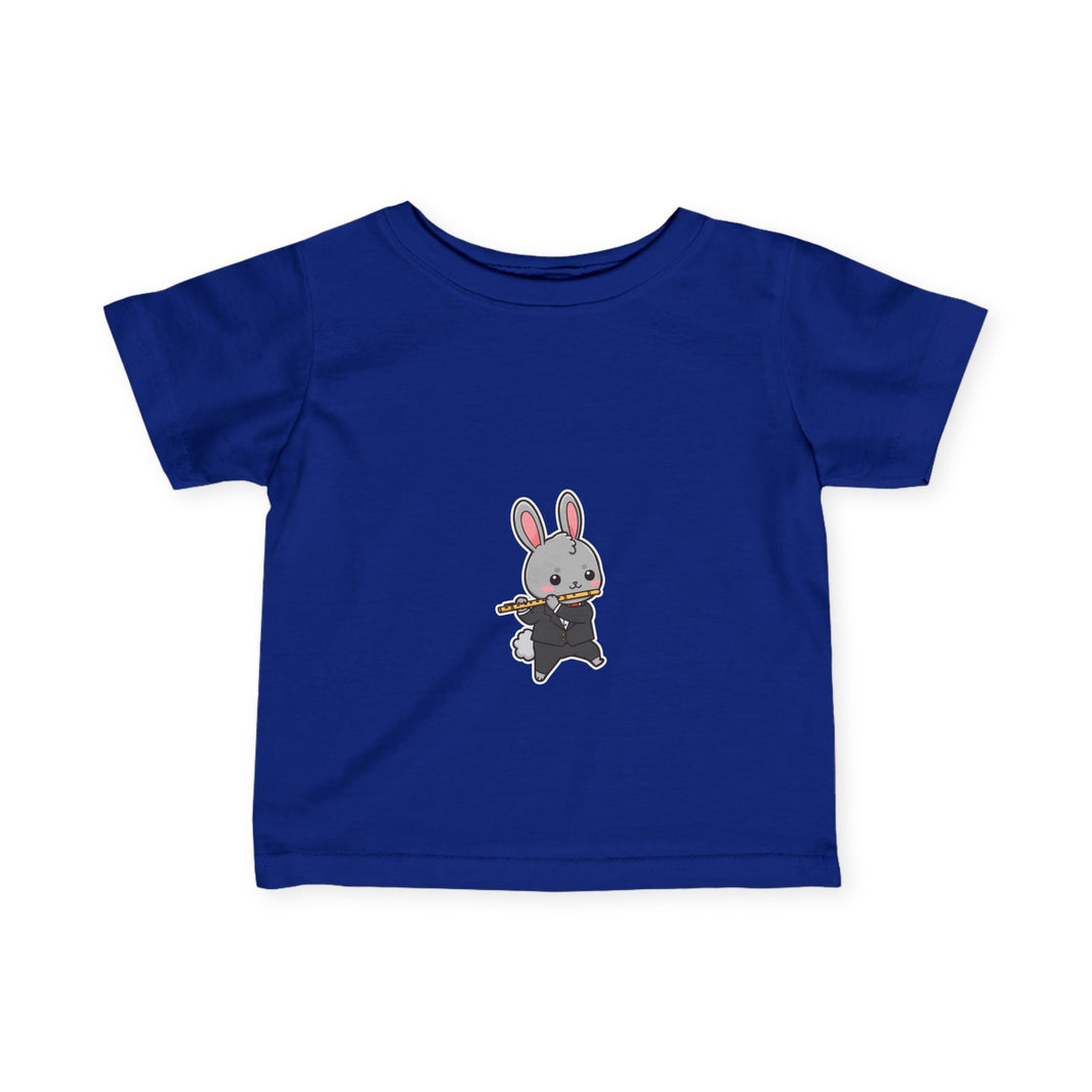 Flute Player Bunny Infant T-Shirt
