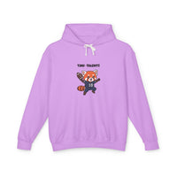 Football Player Red Panda Adult Hoodie (Unisex)