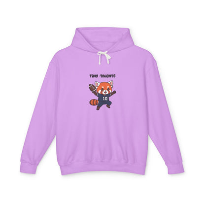 Football Player Red Panda Adult Hoodie (Unisex)