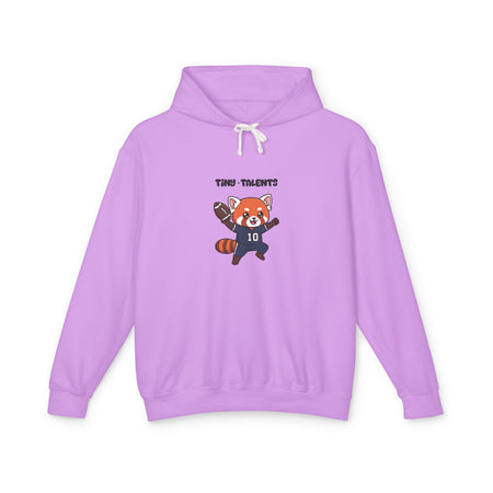 Football Player Red Panda Adult Hoodie (Unisex)