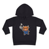 Badminton Player Cow Toddler Hoodie
