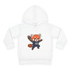 Football Player Red Panda Toddler Hoodie