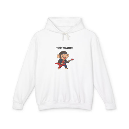 Guitar Chimpanzee Adult Hoodie (Unisex)