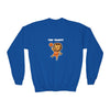 Basketball Player Lion Youth Sweatshirt