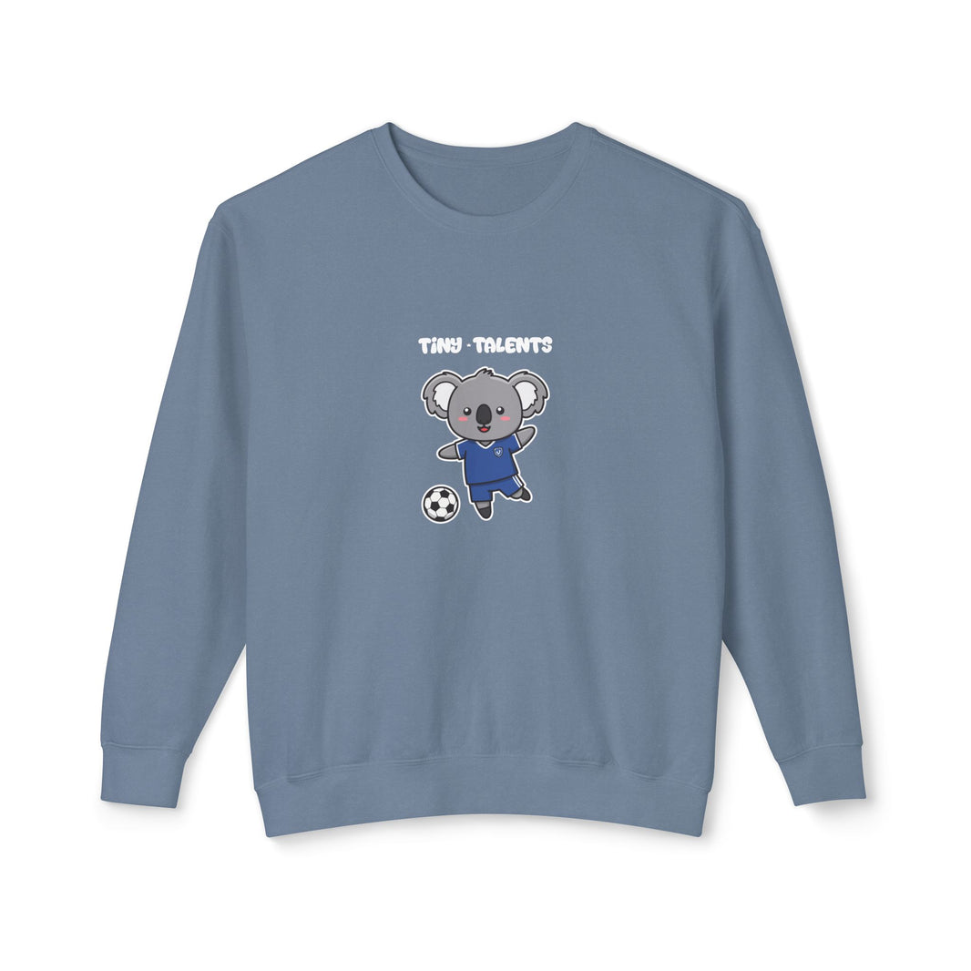 Soccer Player Koala Adult Sweatshirt (Unisex)
