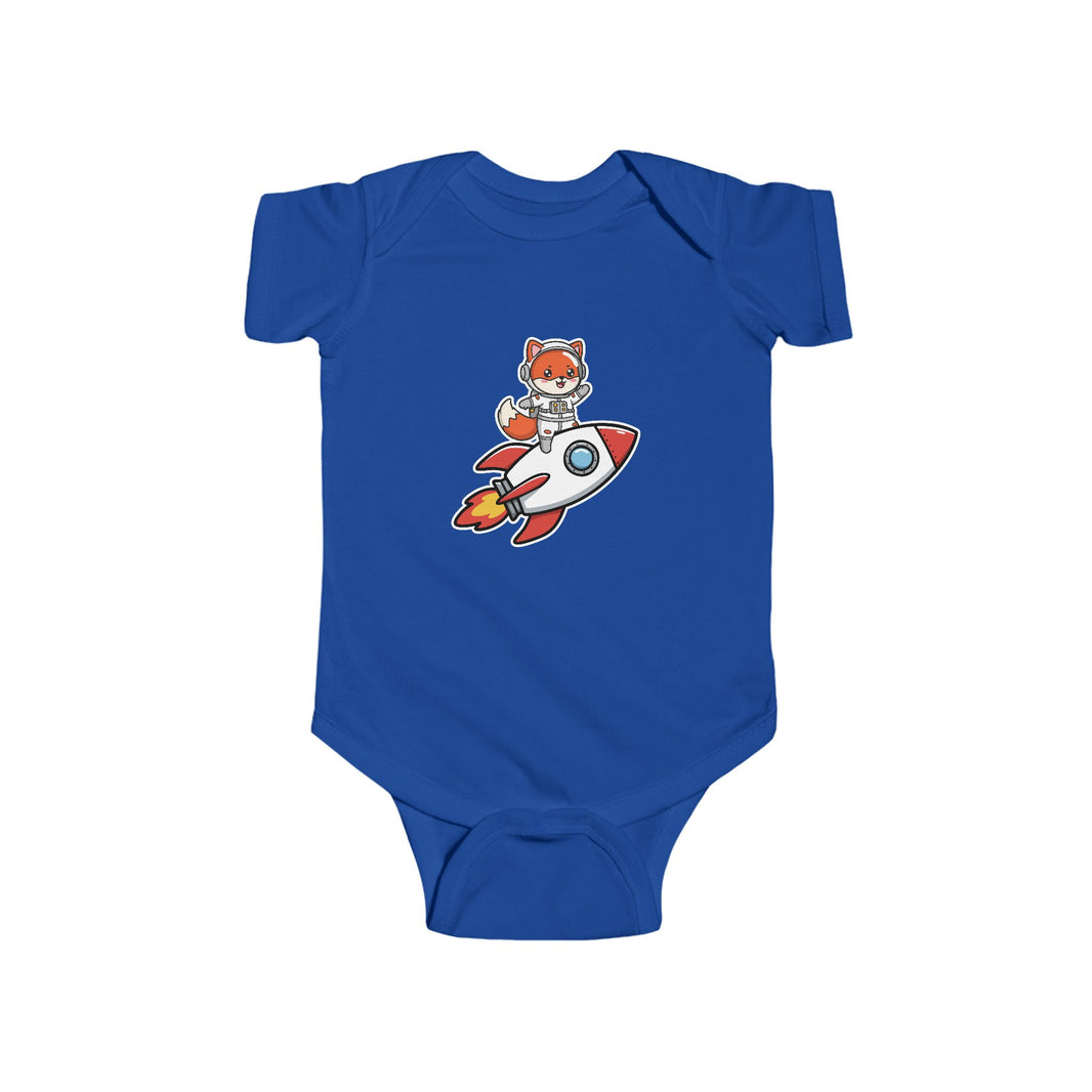 Astronaut Fox Shortsleeve Infant Bodysuit