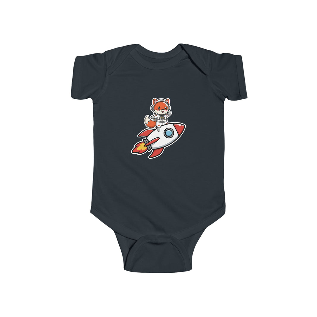Astronaut Fox Shortsleeve Infant Bodysuit