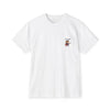 Guitar Player Chimpanzee Adult Pocket T-Shirt (Unisex)