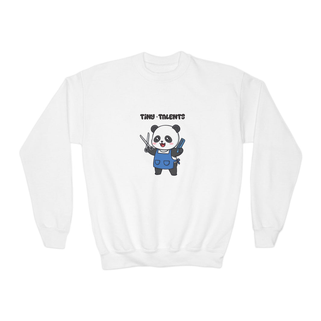 Barber Panda Youth Sweatshirt