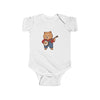Banjo Player Dog Shortsleeve Infant Bodysuit