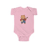 Banjo Player Dog Shortsleeve Infant Bodysuit