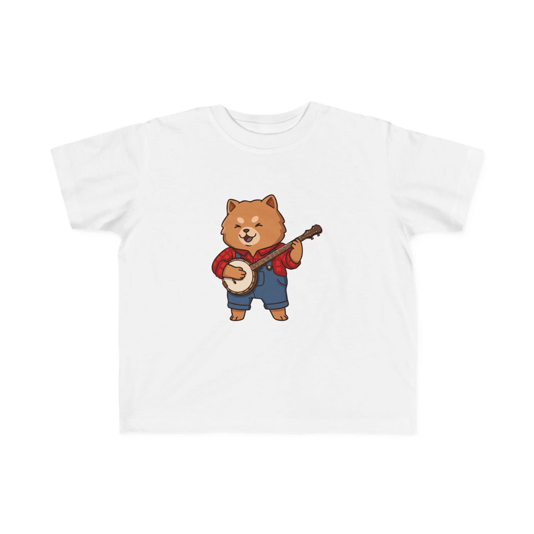 Banjo Player Dog Toddler T-Shirt