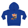 Harp Player Red Panda Toddler Hoodie