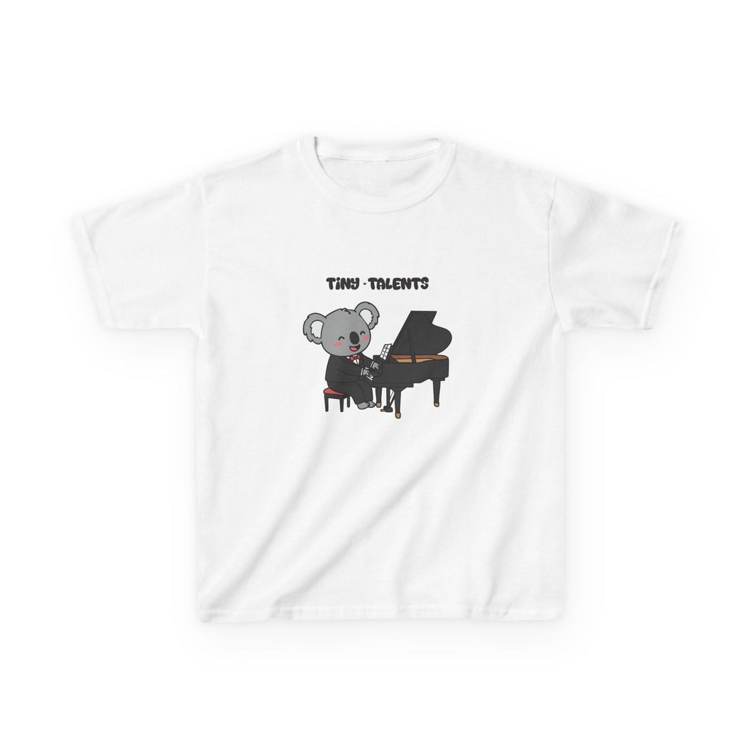 Piano Player Koala Youth T-Shirt