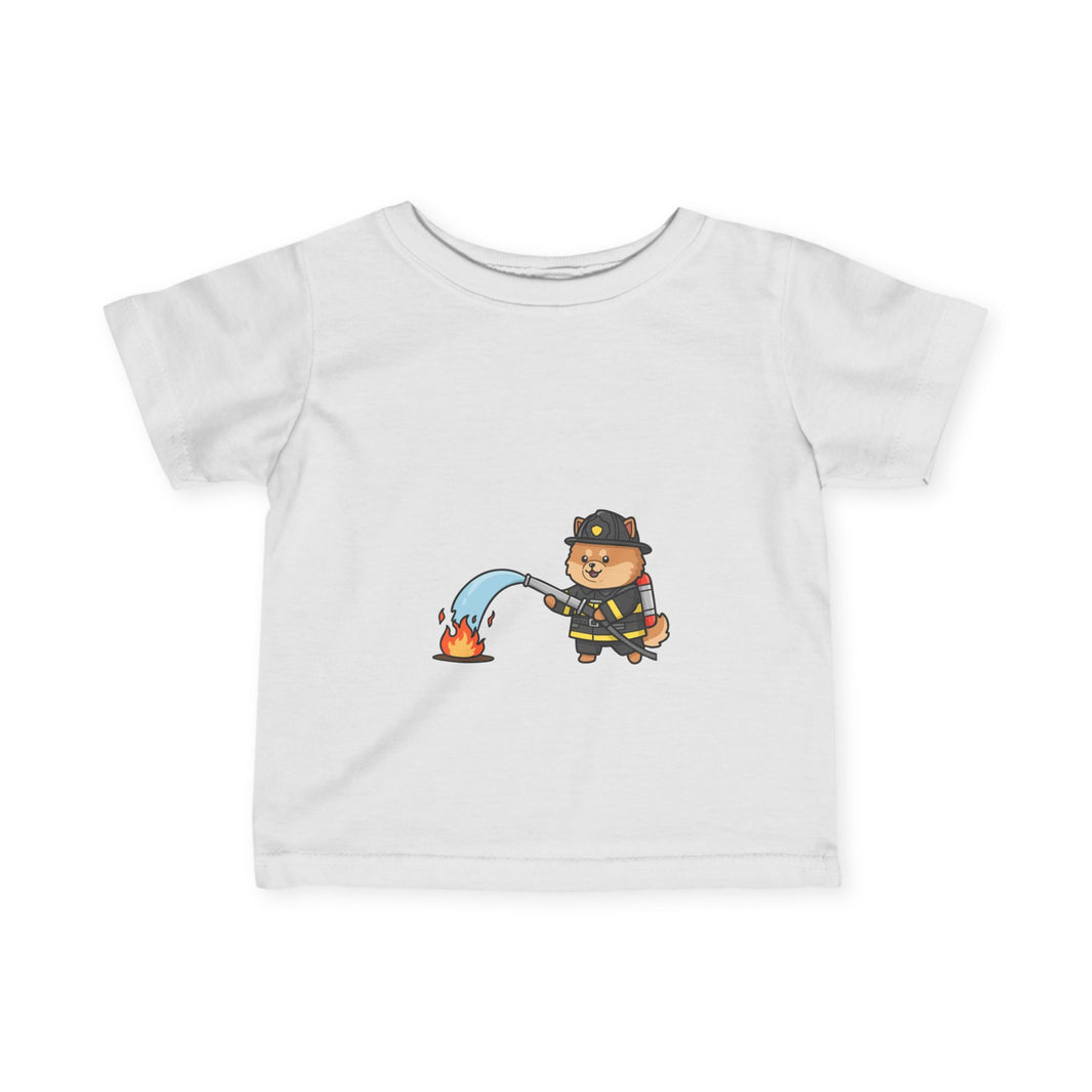 Firefighter Dog Infant T-Shirt
