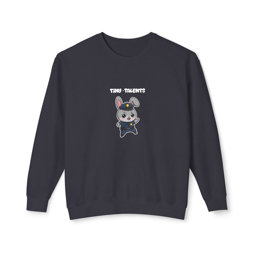 Police Officer Bunny Adult Sweatshirt (Unisex)