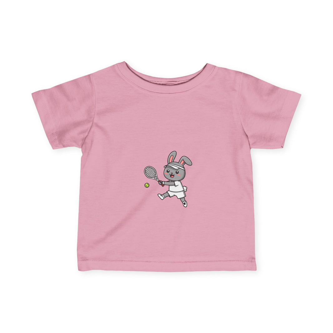 Tennis Player Bunny Infant T-Shirt
