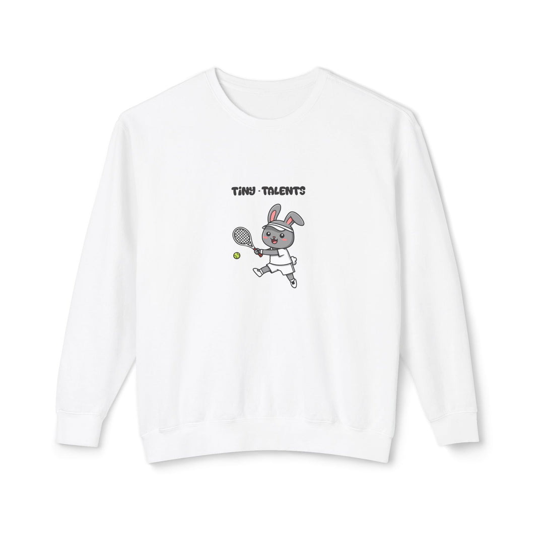 Tennis Player Bunny Adult Sweatshirt (Unisex)