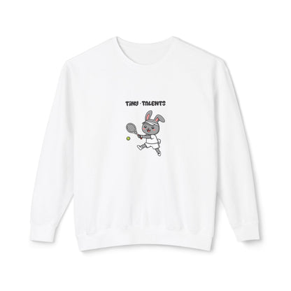 Tennis Player Bunny Adult Sweatshirt (Unisex)