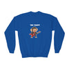 Guitar Chimpanzee Youth Sweatshirt