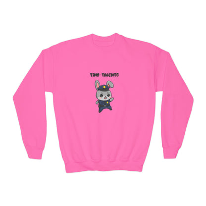 Police Officer Bunny Youth Sweatshirt