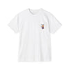 Lacrosse Player Dog Adult Pocket T-Shirt (Unisex)