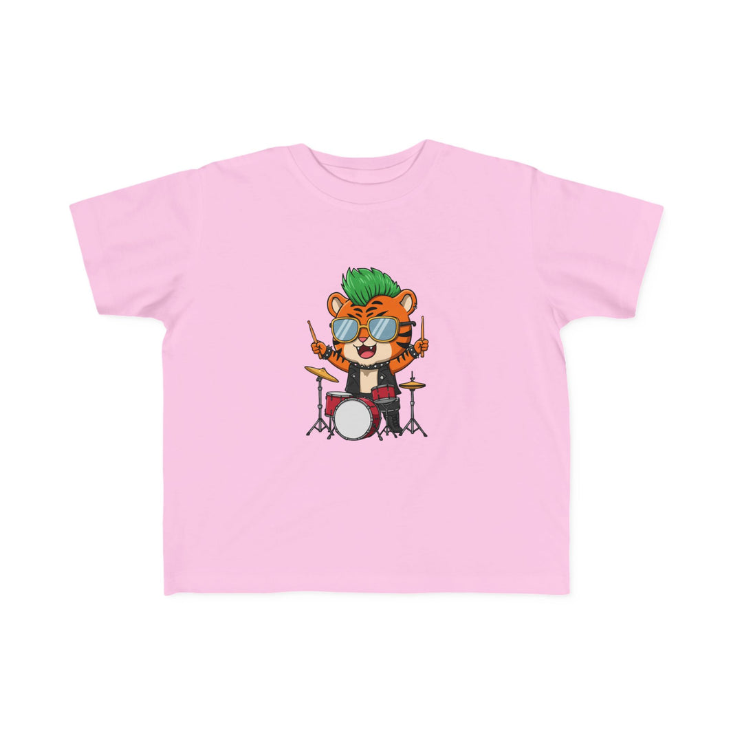 Drummer Tiger Toddler T-Shirt