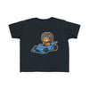 Racecar Driver Lion Toddler T-Shirt
