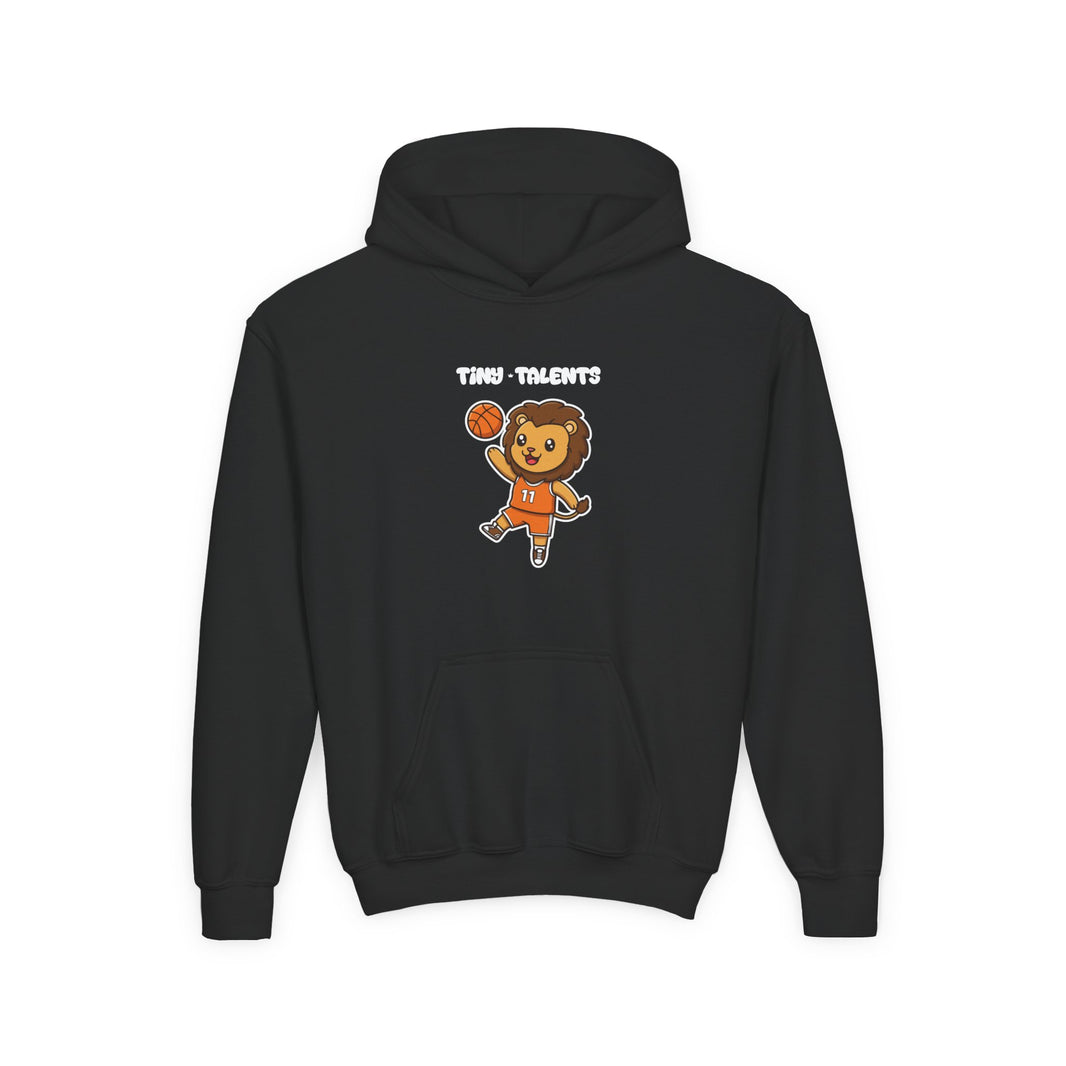 Basketball Player Lion Youth Hoodie
