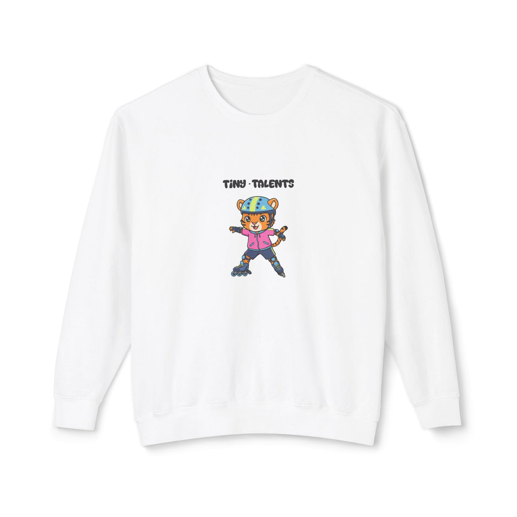Rollerblader Tiger Adult Sweatshirt (Unisex)