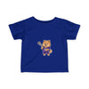 Lacrosse Player Dog Infant T-Shirt