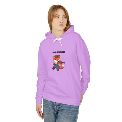 Fiddle Player Fox Adult Hoodie (Unisex)