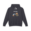 Firefighter Dog Adult Hoodie (Unisex)