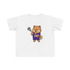 Lacrosse Player Dog Toddler T-Shirt