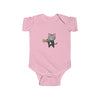 Trumpet Player Cat Shortsleeve Infant Bodysuit