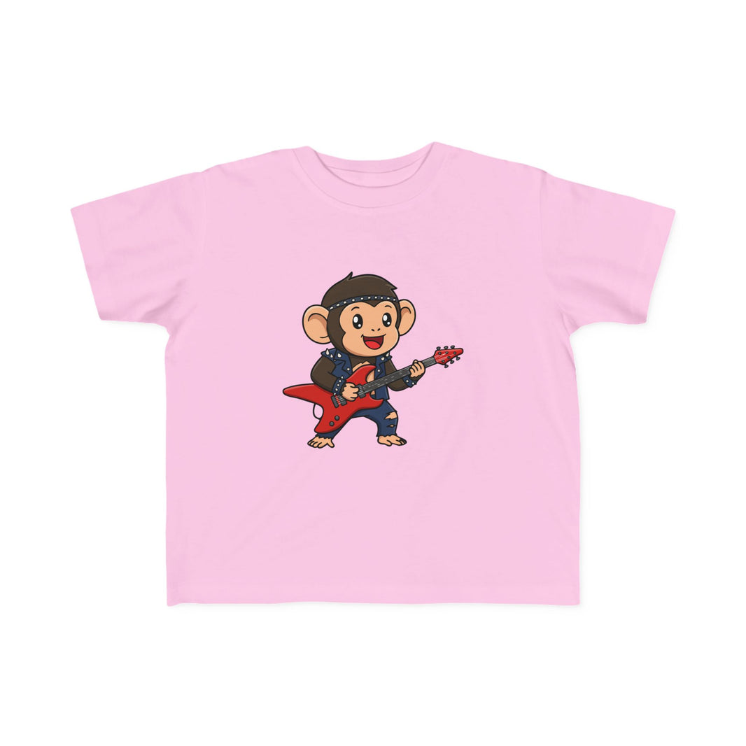 Guitar Chimpanzee Toddler T-Shirt