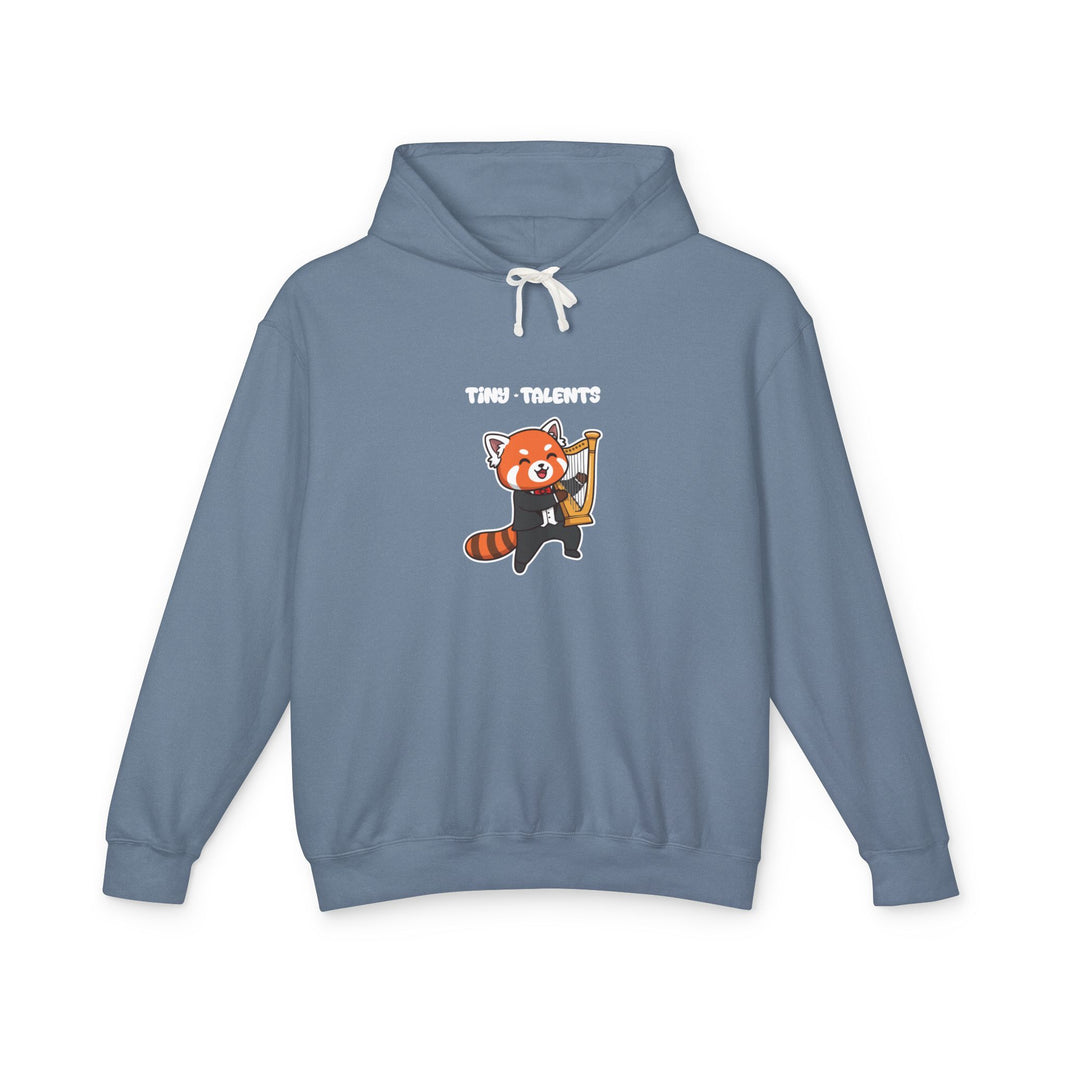 Harp Player Red Panda Adult Hoodie (Unisex)
