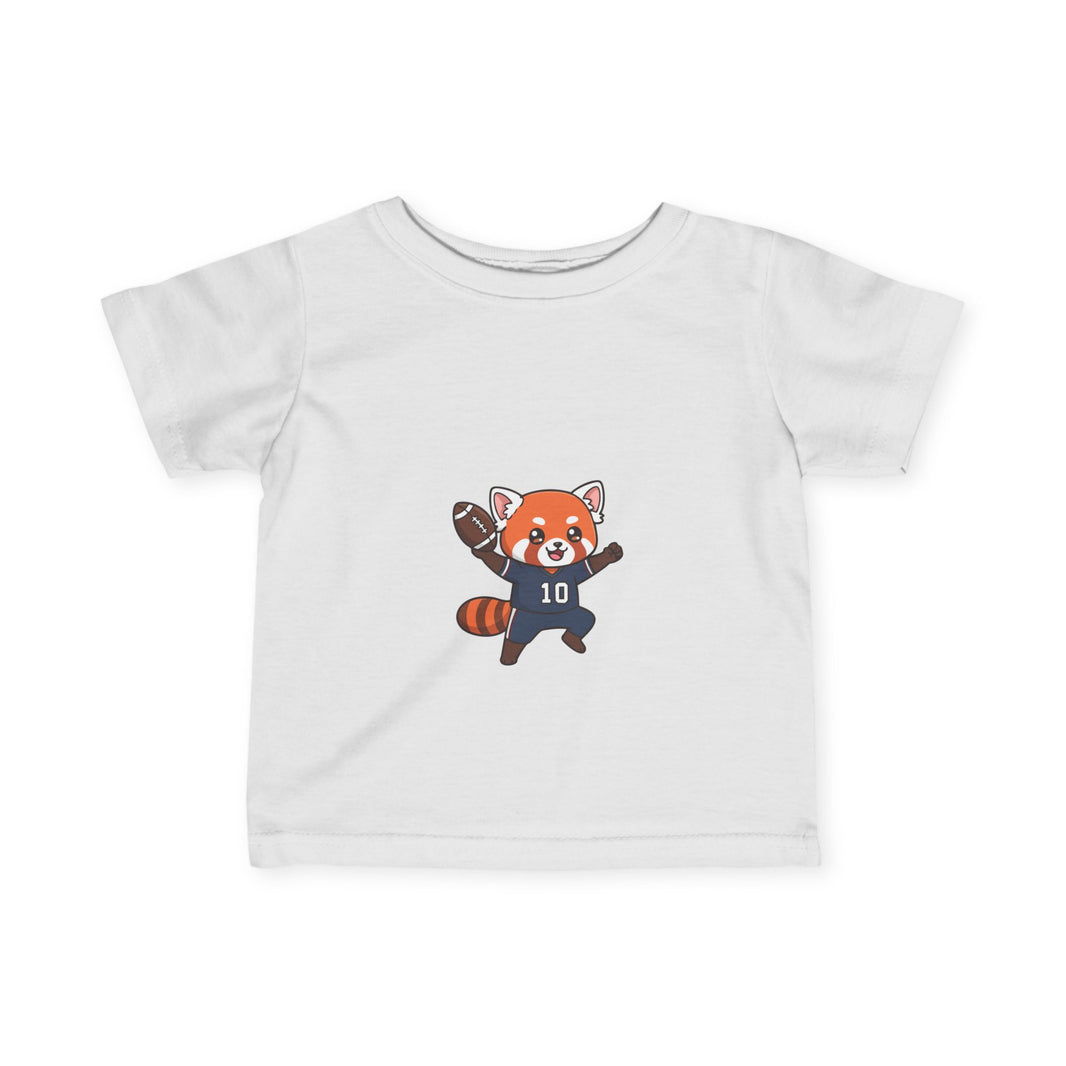 Football Player Red Panda Infant T-Shirt