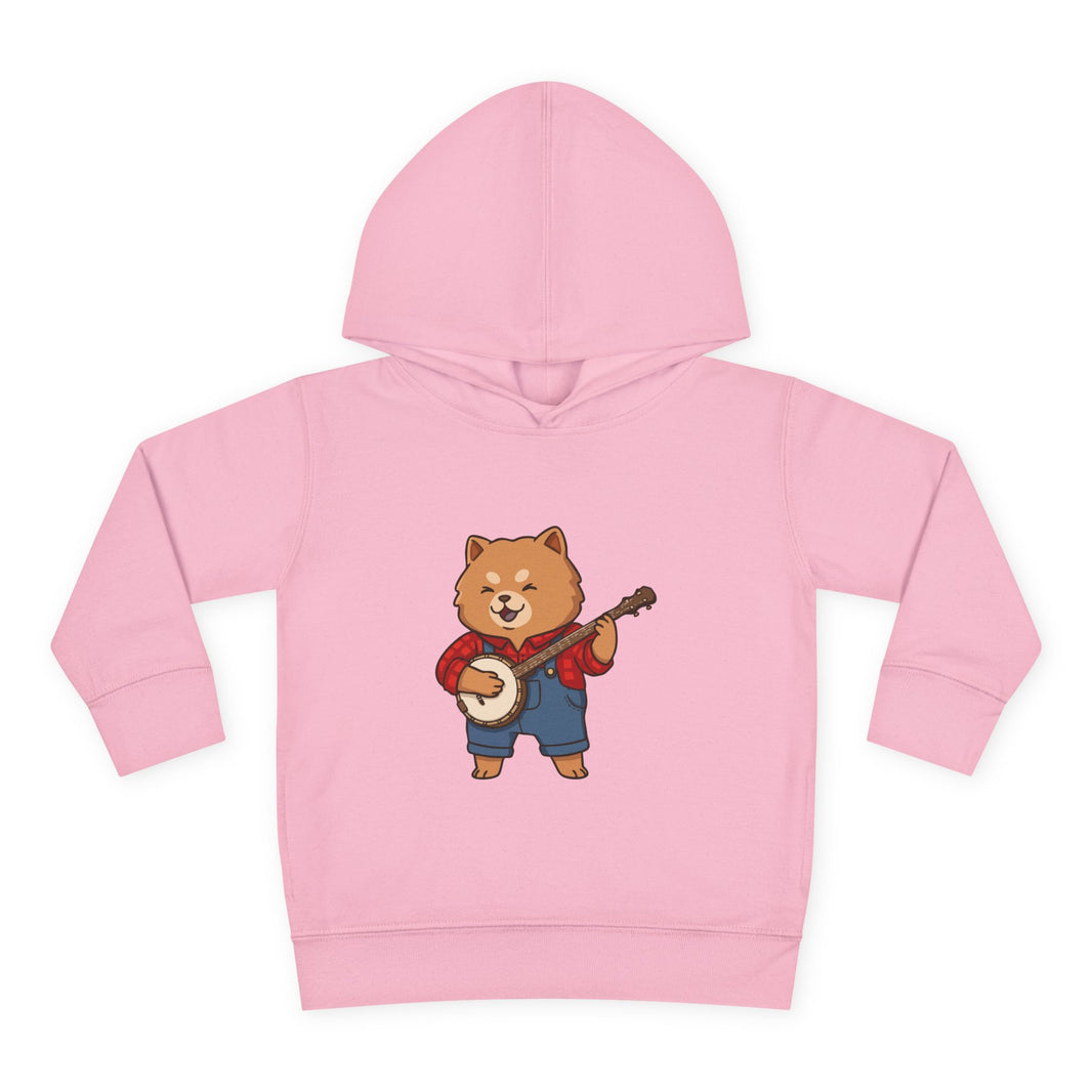 Banjo Player Dog Toddler Hoodie