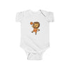 Basketball Player Lion Shortsleeve Infant Bodysuit