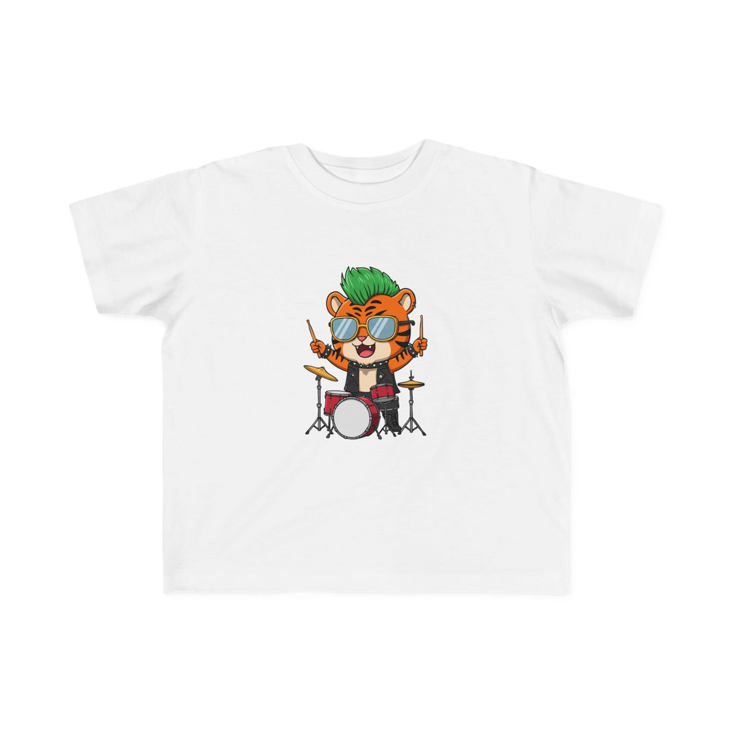 Drummer Tiger Toddler T-Shirt