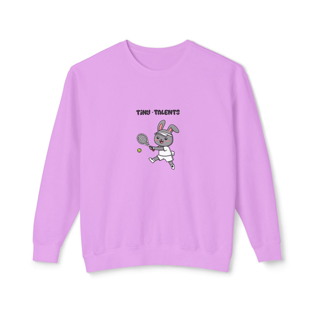 Tennis Player Bunny Adult Sweatshirt (Unisex)