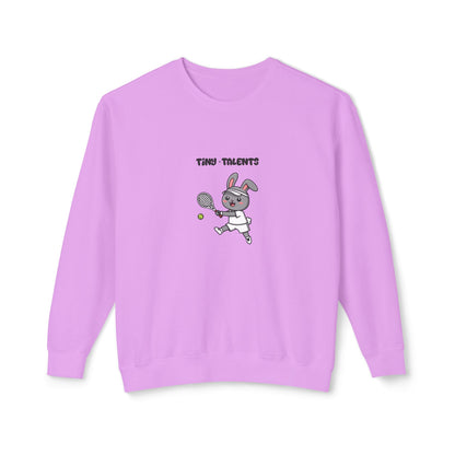 Tennis Player Bunny Adult Sweatshirt (Unisex)