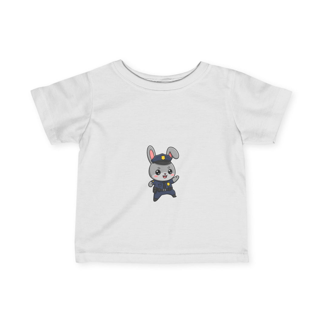 Police Officer Bunny Infant T-Shirt