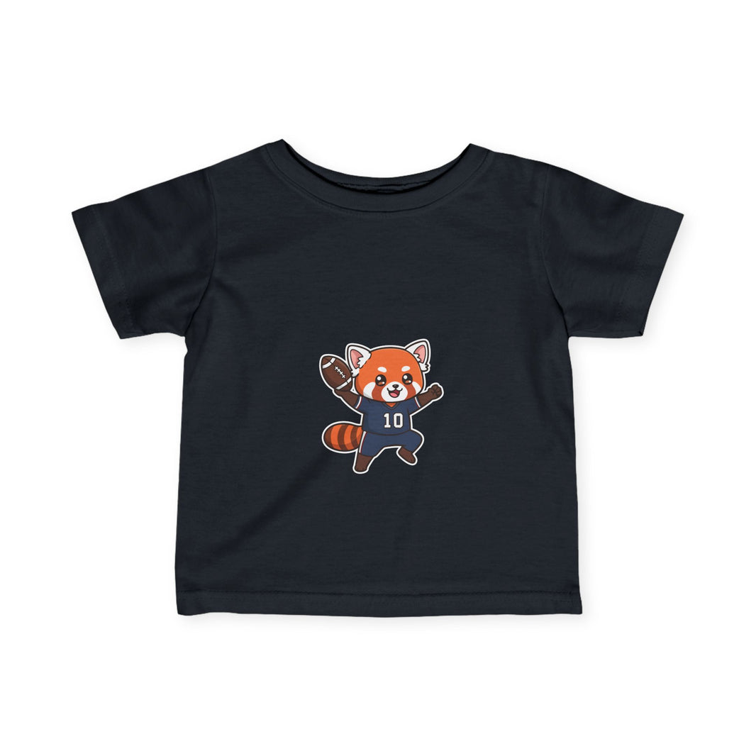 Football Player Red Panda Infant T-Shirt