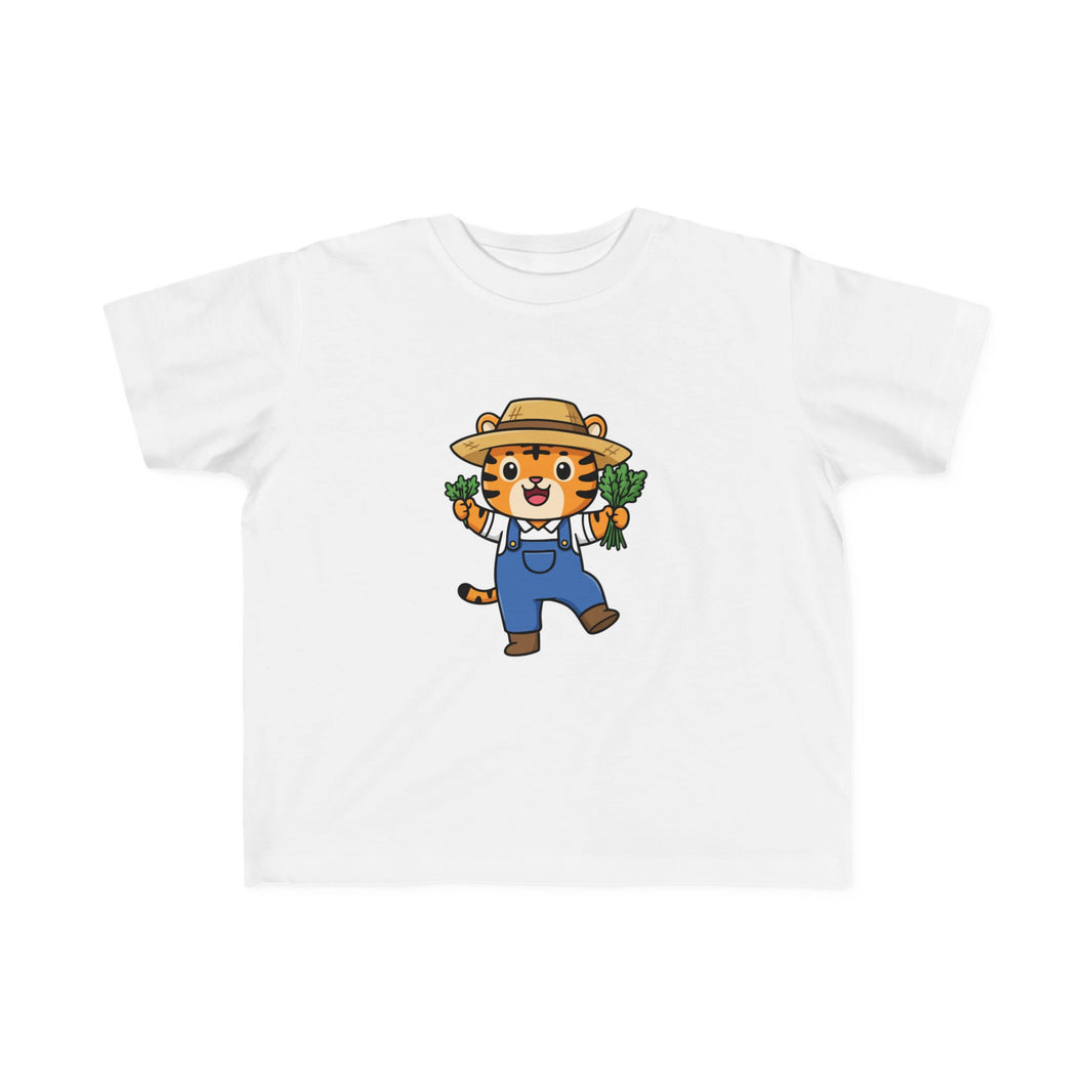Farmer Tiger Toddler T-Shirt