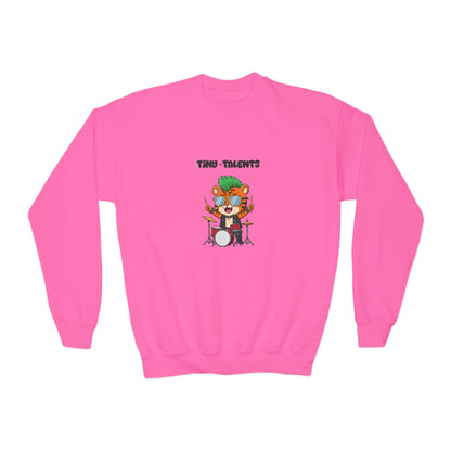 Drummer Tiger Youth Sweatshirt